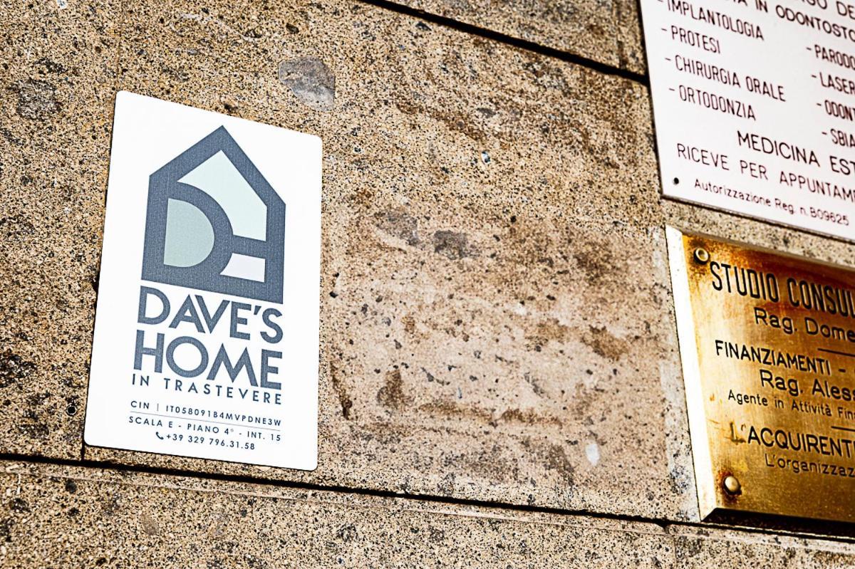 Dave'S Home In Trastevere Roma Dış mekan fotoğraf